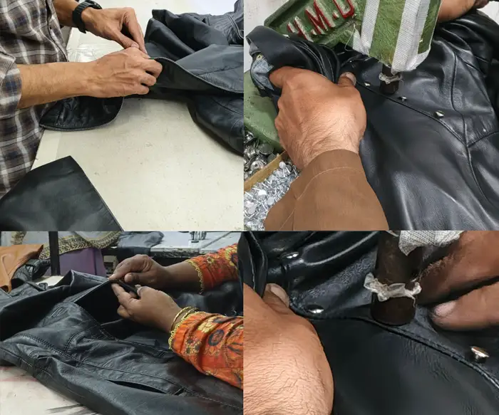 Leather Jacket Manufacturing Process quality control