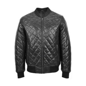 Diamond Quilted Warm Puffer Jacket