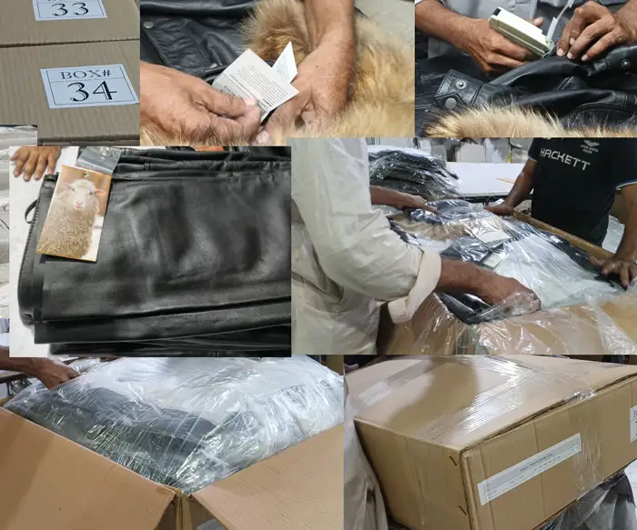 Leather Jacket Manufacturing Process worldwide shipping