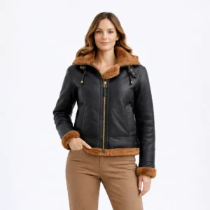 Eclipse Elite Faux Shearling Aviator Jacket