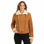 Noir Supreme Contemporary Aviator Shearling Jacket