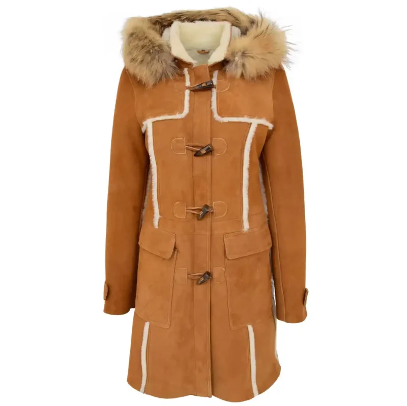 Maison Aurora Shearling Duffle Coat