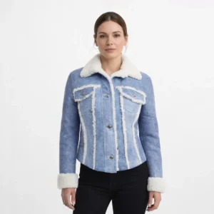 Urban Royale Premium Aviator Shearling Bomber