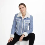 Urban Royale Premium Aviator Shearling Bomber